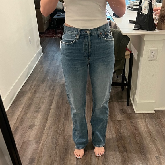 RE/DONE '90s High Rise Loose Jean - Picture 8 of 9